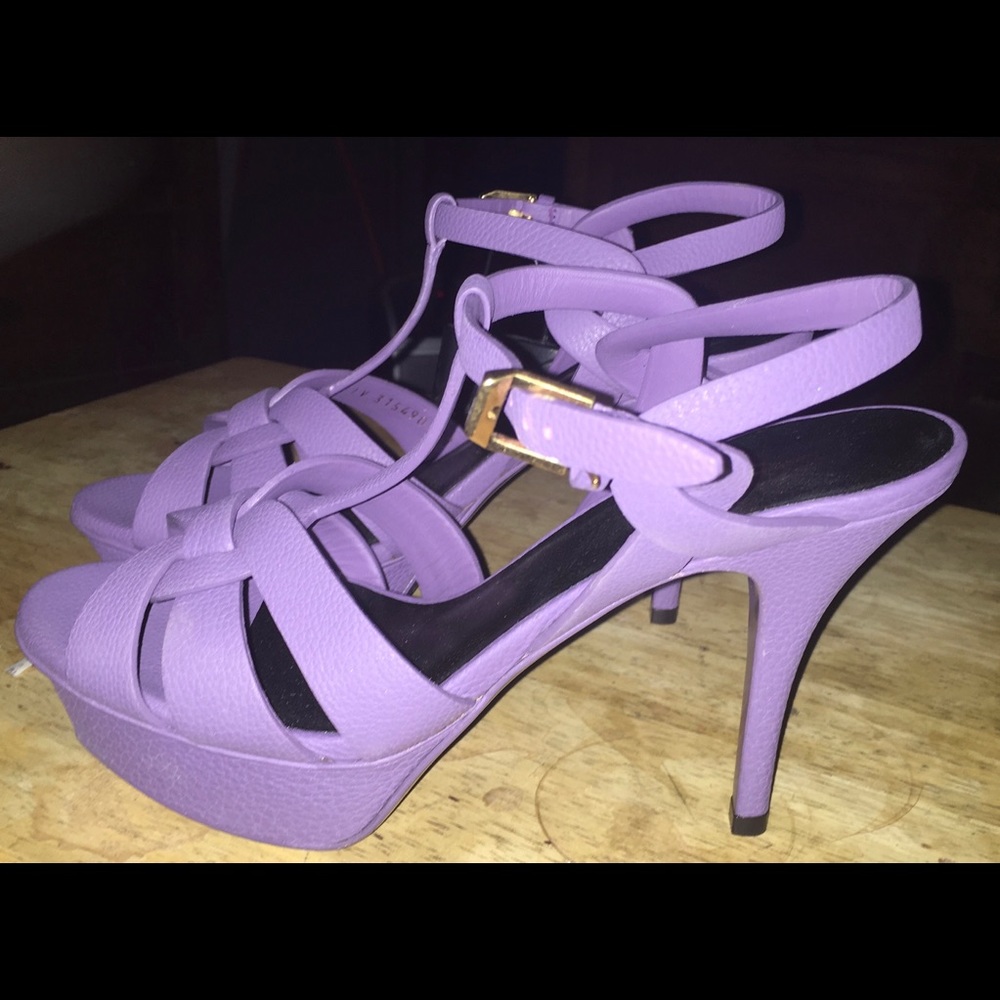 Saint Laurent tribute 105 sandals